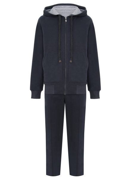 Спортивный костюм на молнии с капюшоном Двухсторонний