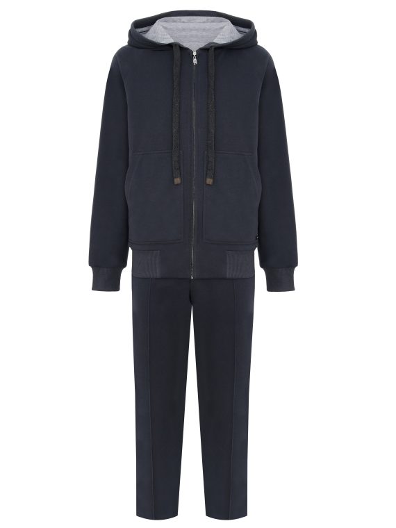 Спортивный костюм на молнии с капюшоном Двухсторонний