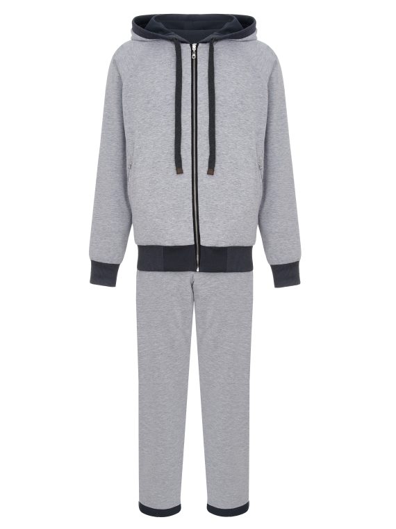 Спортивный костюм на молнии с капюшоном Двухсторонний