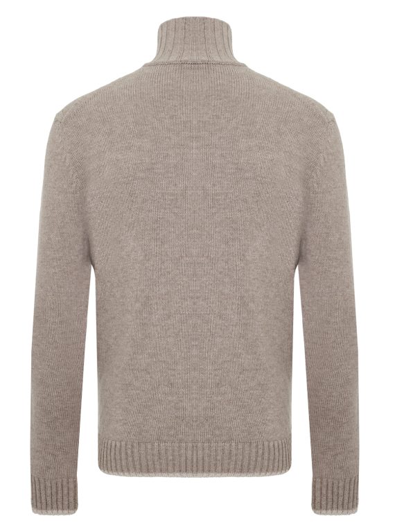 Свитер на молнии