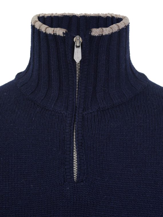 Свитер на молнии