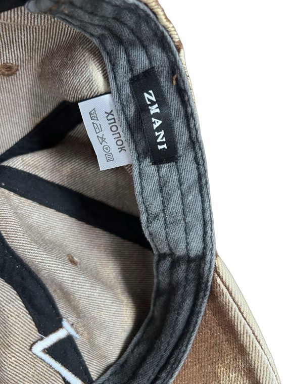 Бейсболки из натурального хлопка с эффектов варки и винтажа