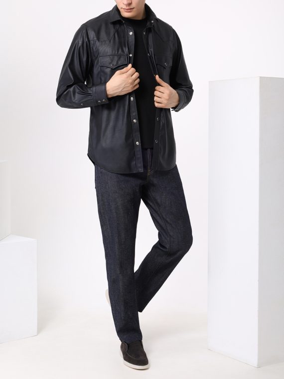 Рубашка Western (Экокожа)