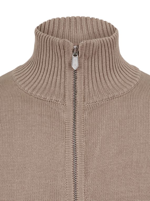 Свитер на Молнии Хлопковый