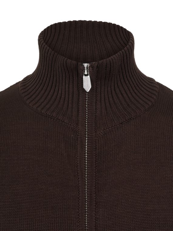 Свитер на Молнии Хлопковый