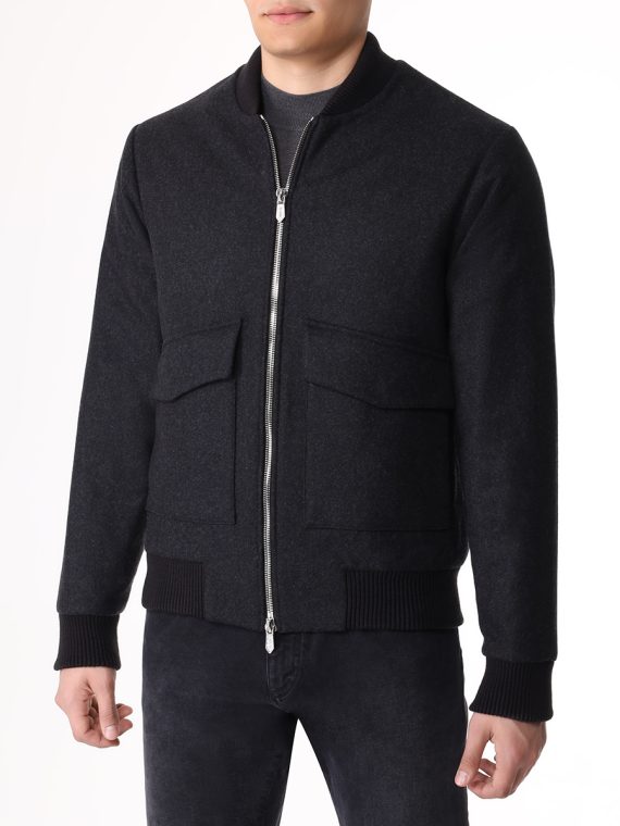 Бомбер Шерстяной / Утепленный