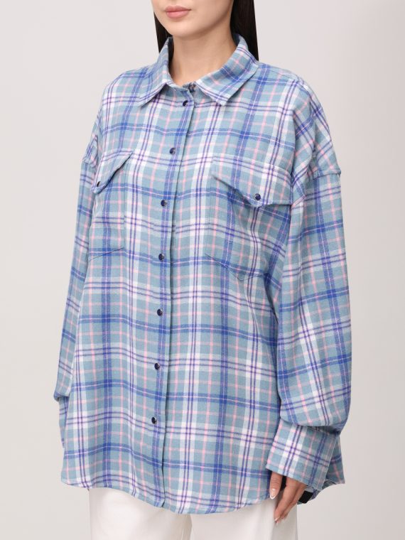 Женская рубашка ZMANI оверсайз Cozy Day