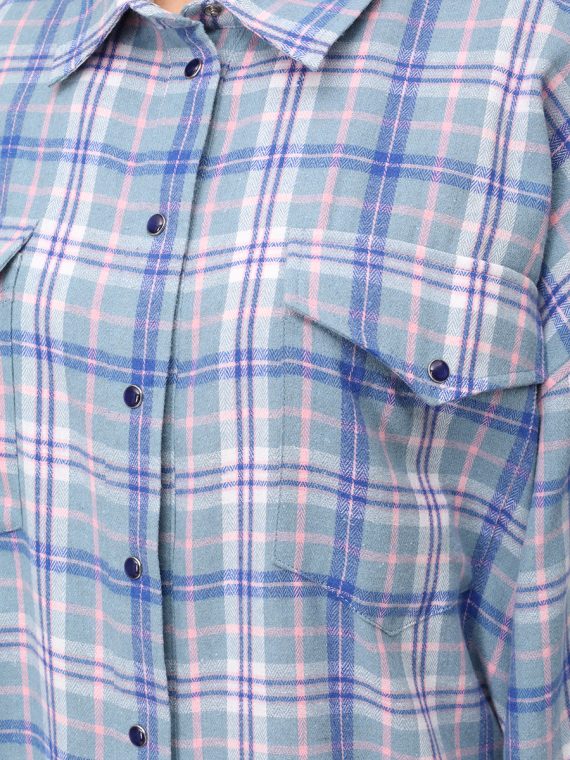 Женская рубашка ZMANI оверсайз Cozy Day