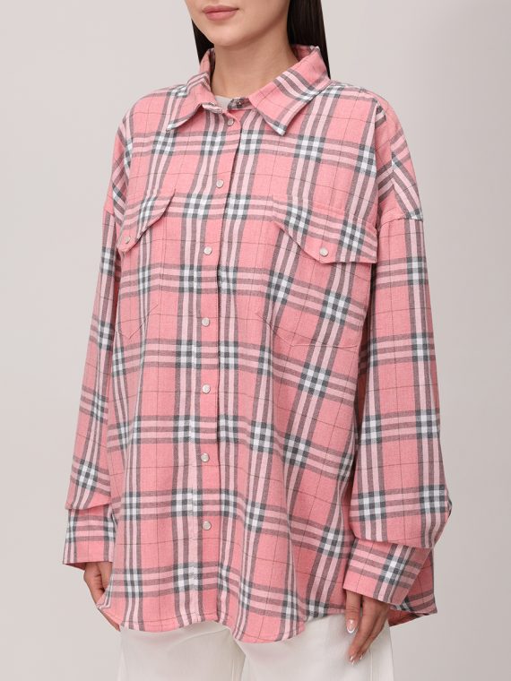 Женская рубашка ZMANI оверсайз Cozy Day