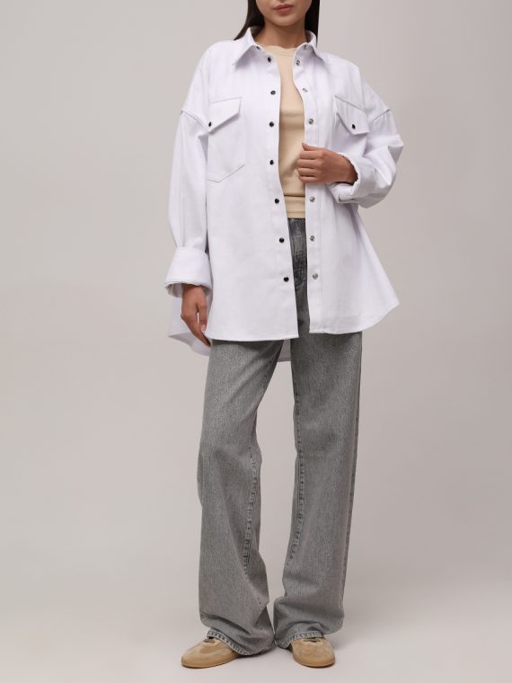 Женская рубашка ZMANI оверсайз Cozy Day