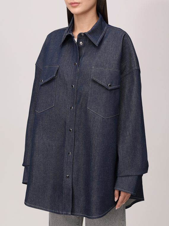 Женская рубашка ZMANI оверсайз Cozy Day