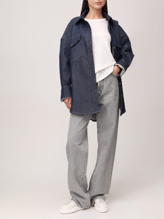 Женская рубашка ZMANI оверсайз Cozy Day