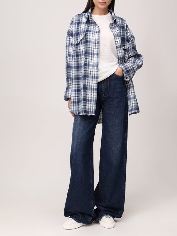 Женская рубашка ZMANI оверсайз Cozy Day