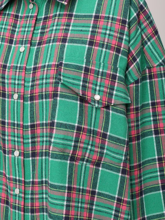 Женская рубашка ZMANI оверсайз Cozy Day