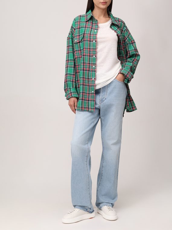 Женская рубашка ZMANI оверсайз Cozy Day