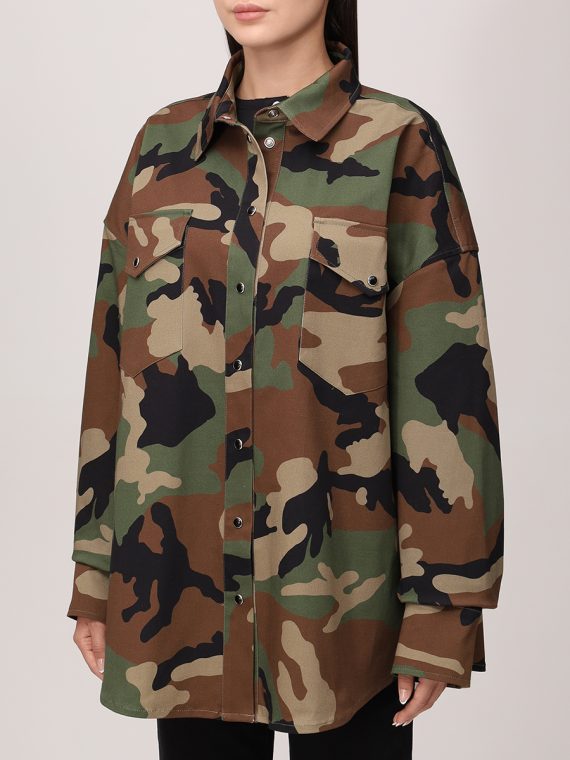 Женская рубашка ZMANI оверсайз Cozy Day